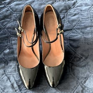 Giuseppe Zanotti patent leather Mary Janes